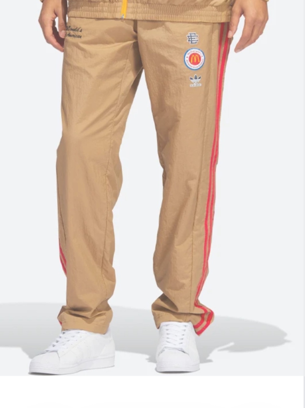Adidas Originals x Eric Emanuel McDonald's All-American Ceremony snap pants M